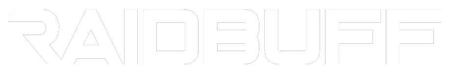 RaidBuff Logo in White