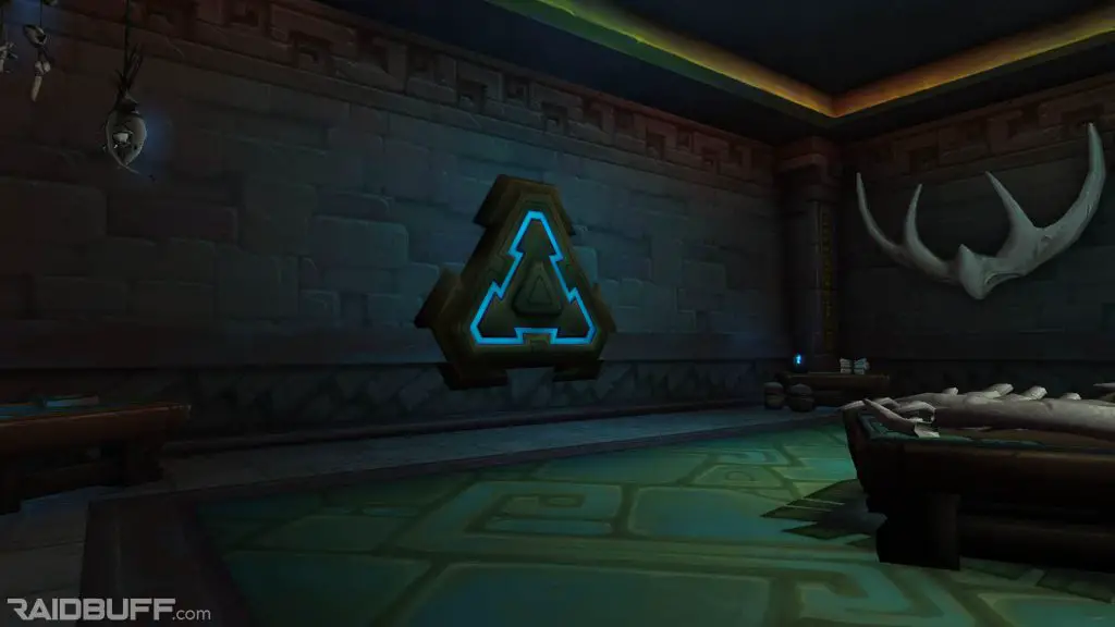 An image of one of two guild bank vaults in Dazar'alor