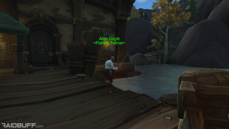 Where Is The Fishing Trainer In Boralus?