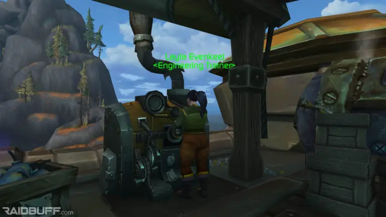 Where is the Engineering Trainer in Boralus?