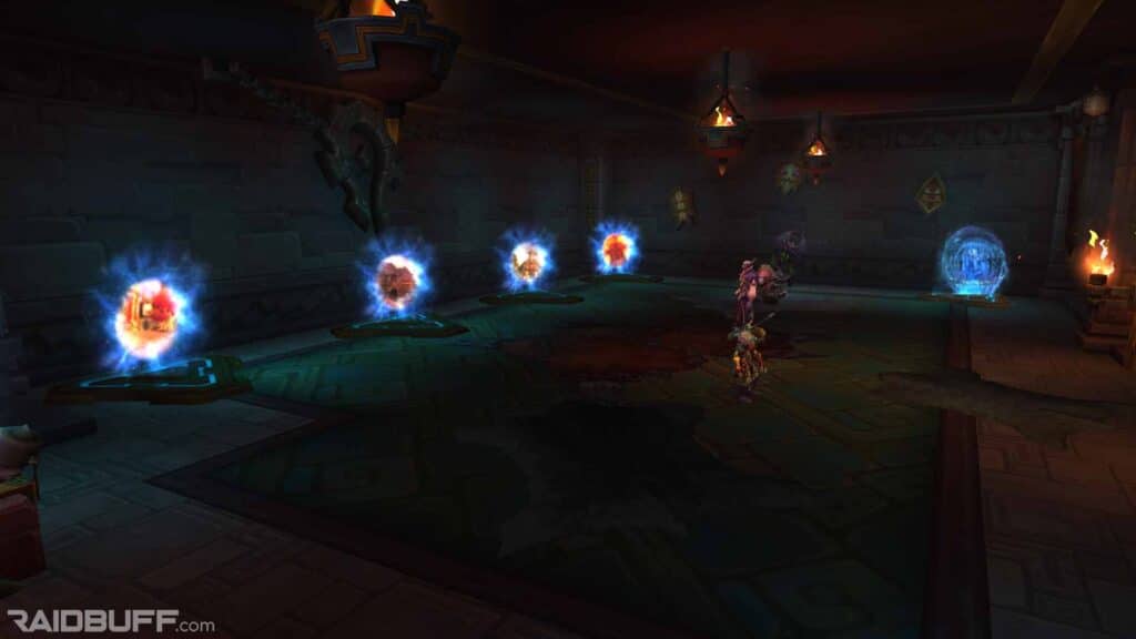 The Portals in the Dazar'alor Portal Room, the Hall of Ancient Paths, in the Great Seal