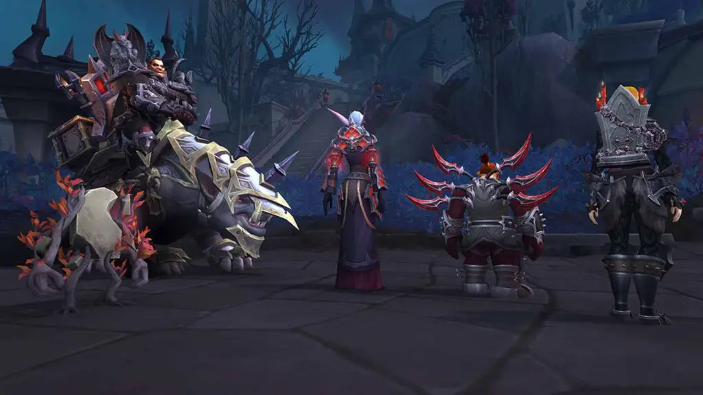Venthyr Covenant Mount, Pet, and Back Attachments