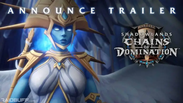 Watch the New Shadowlands Chains of Domination Story Cinematic – Kingsmourne